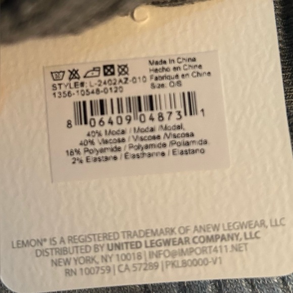 COPY - Lemon Woman’s 3 Pack Silk Touch Low-cut Socks Sock Size One Size NEW - Picture 4 of 4